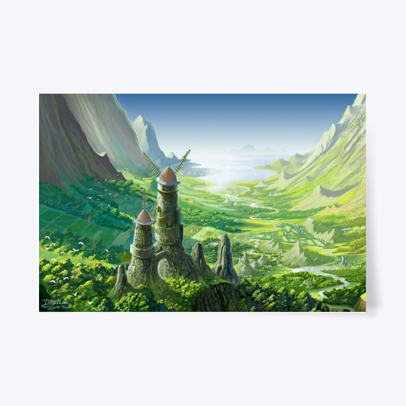 The valley of the wind
