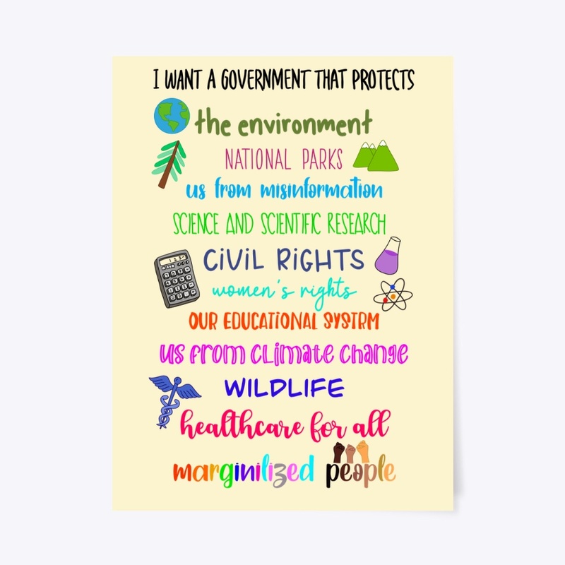 What I want from my government