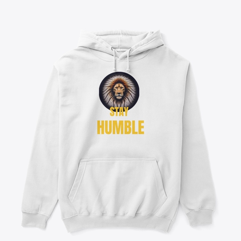 Stay Humble - Lion digital design