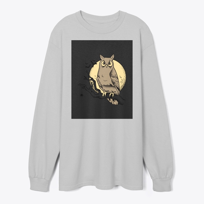 SAD OWL T-shirt design 