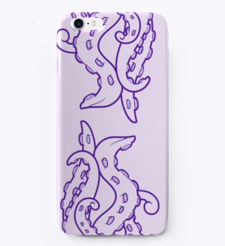 Sexy Tentacles Purple Outline