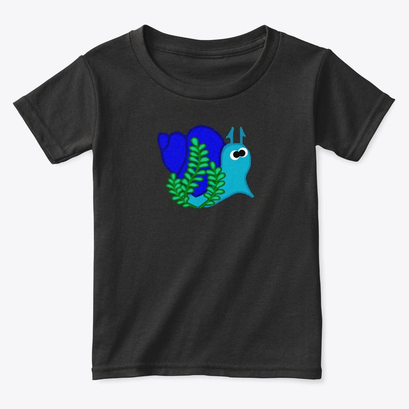 Perky Blue Snail