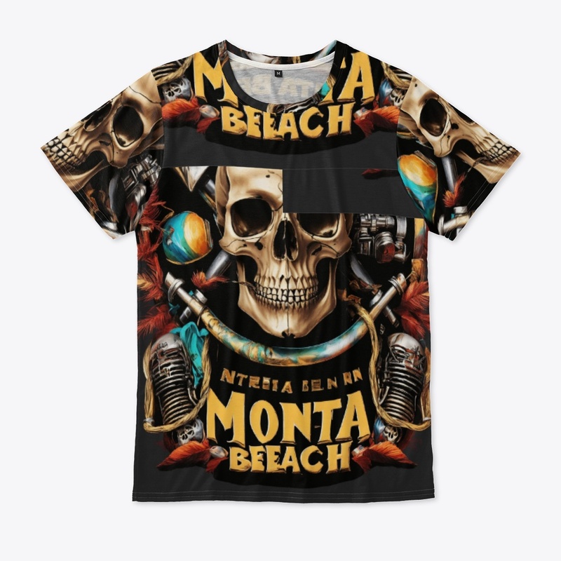 "Rock Print on T-Shirt!"