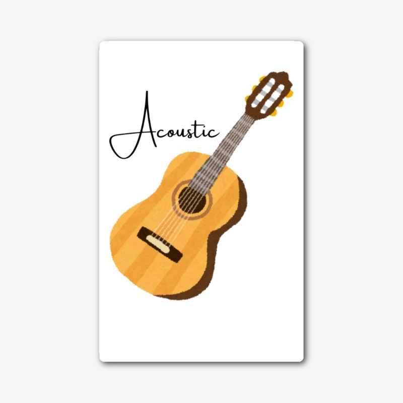 Acoustic. Guitar. Vibe. 