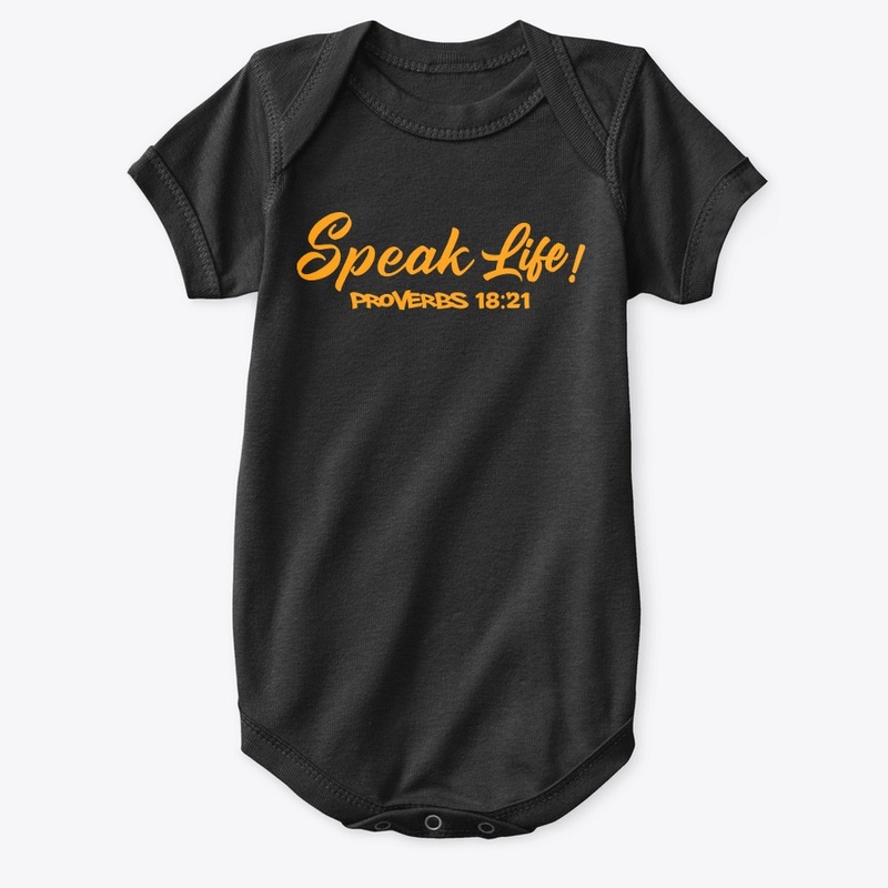Speak Life! (Orange Ink)