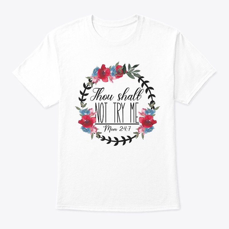 Floral design on sarcastic funny quote
