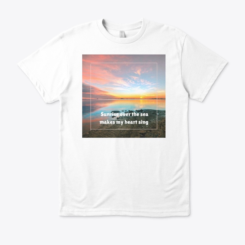 SUNRISE OVER THE SEA