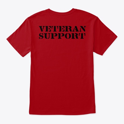 Red Friday Deep Red T-Shirt Back