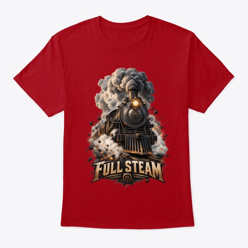 Full Steam Train T-Shirt