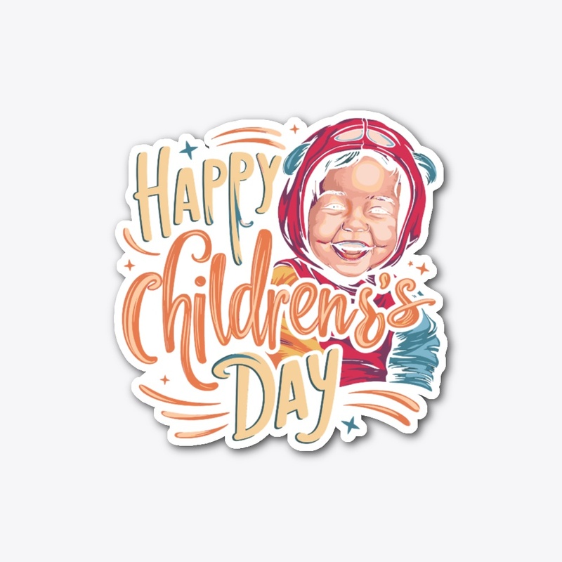 Happy Children's day T-shirt design