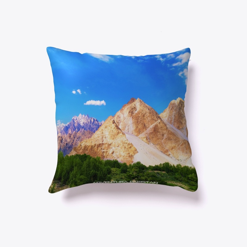 Golden peak  cushion I