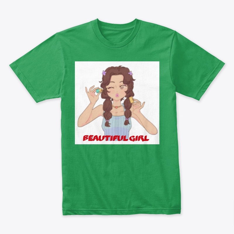 Beautiful girl t-shirt 