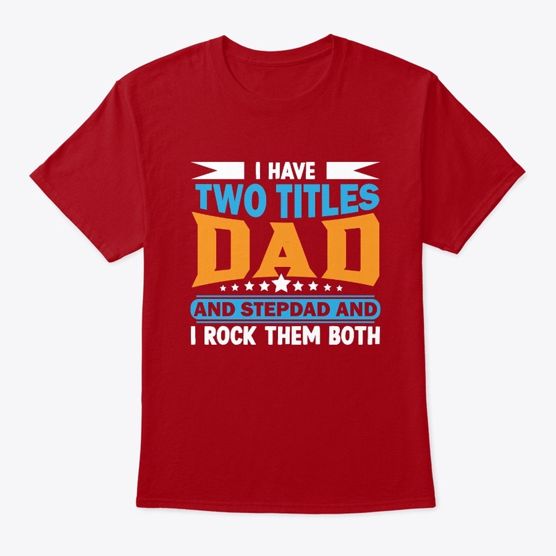 2 titles Dad and Step Dad