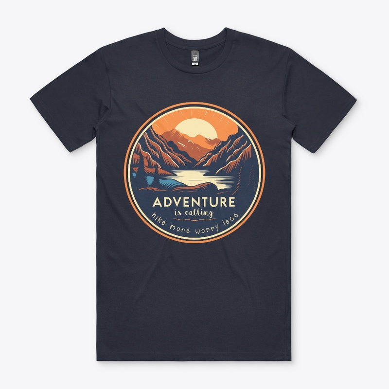 Adventure Is Calling Tshirt logo
