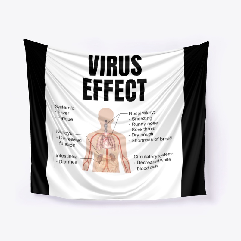 CORVID 19 VIRUS EFFECT T SHIRT