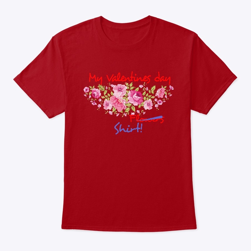 Valentines day flowers / SHIRT