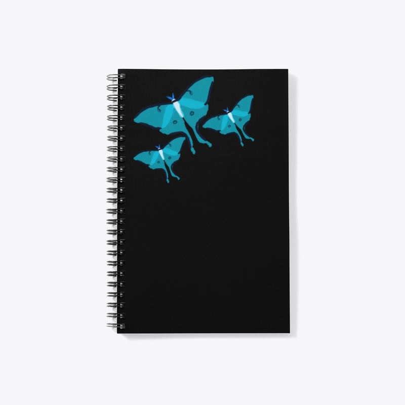 Lunar Moth (But Blue!)