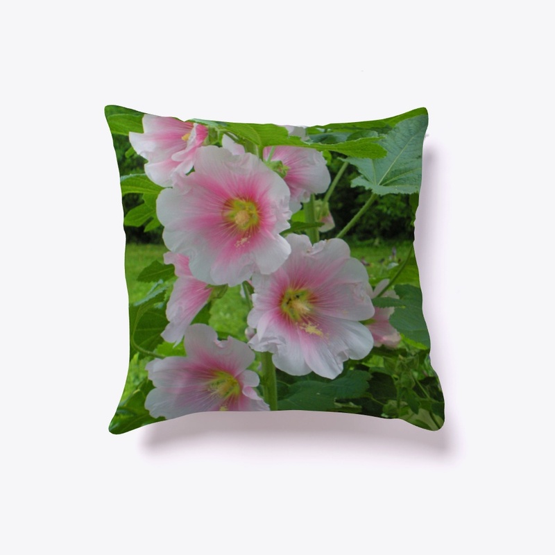 Old Fashioned Hollyhock Flowers