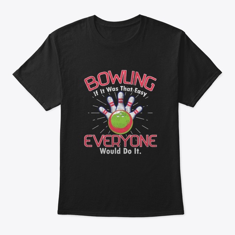 Bowling Dons8 Black T-Shirt Front