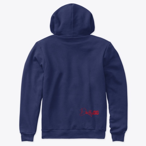 Defients Navy T-Shirt Back