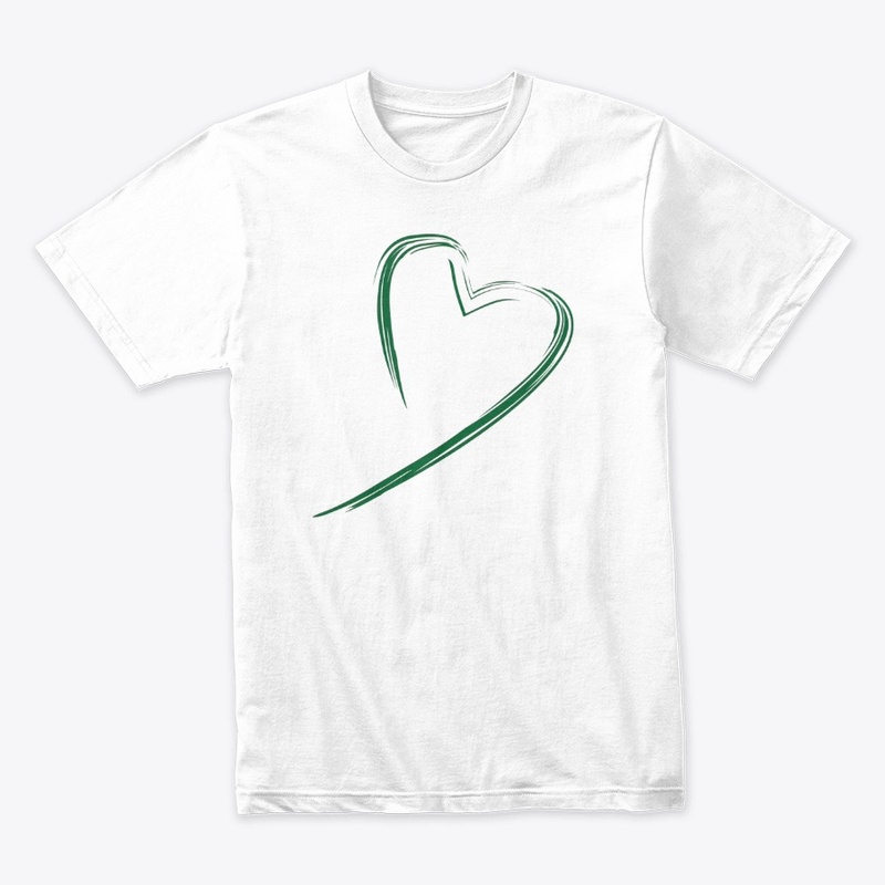 The Wilde Ride heart- Green