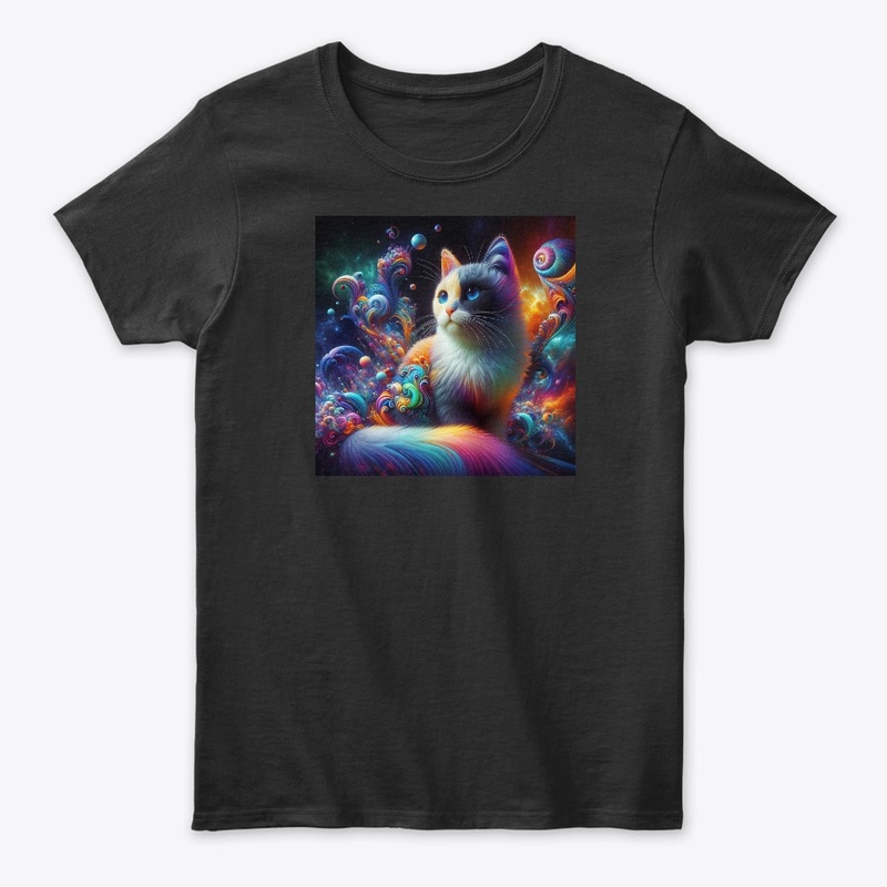 girls cat lover t shirt for girl