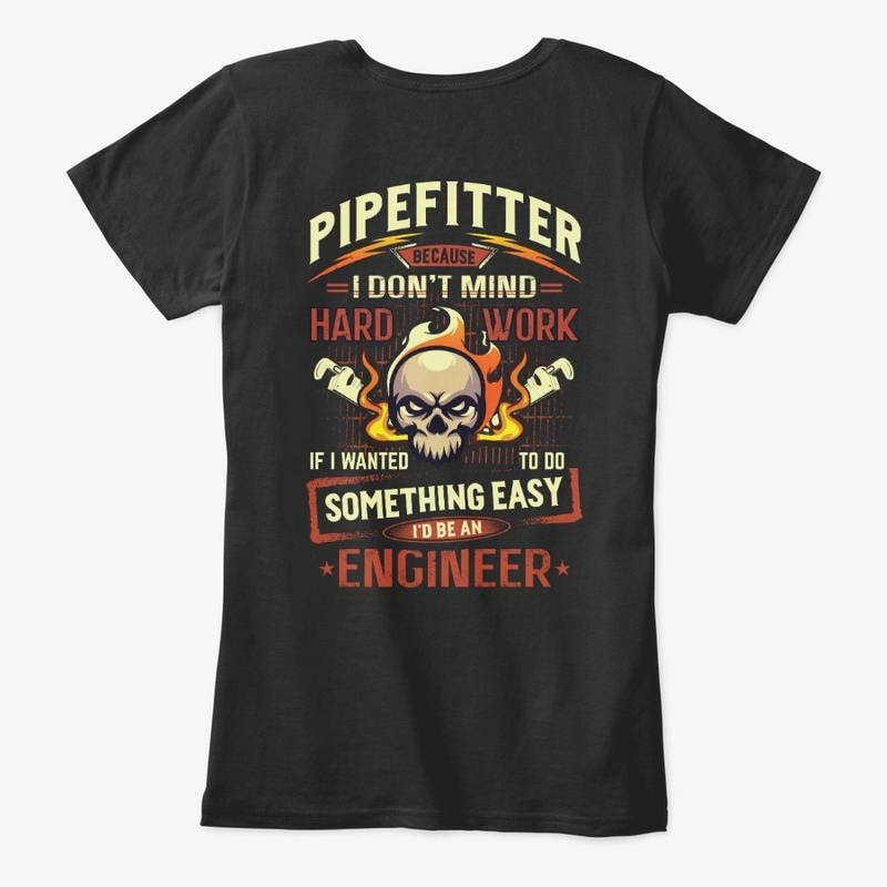 Hardworking Pipefitter Hoodie