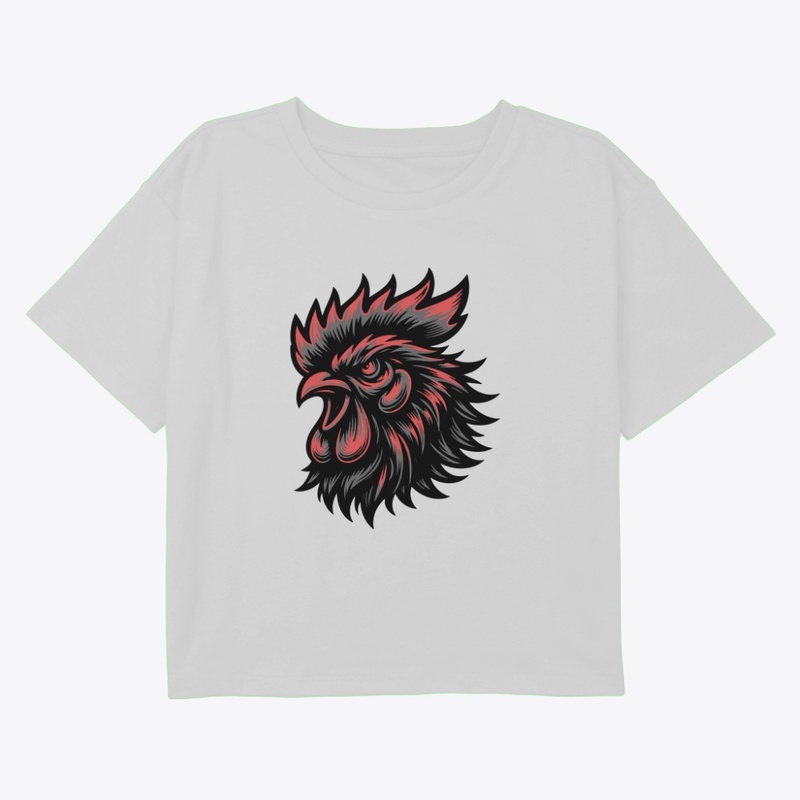 Powerful Chicken Head Graphic