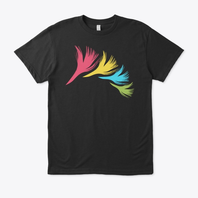 TREE MODERN SIMPLE FEATHER DESIGN