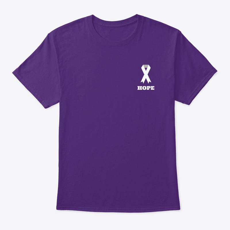 Addiction Awareness Purple