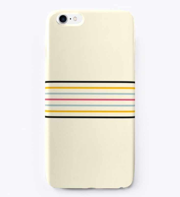 Classy Minimal Retro Style Stripes