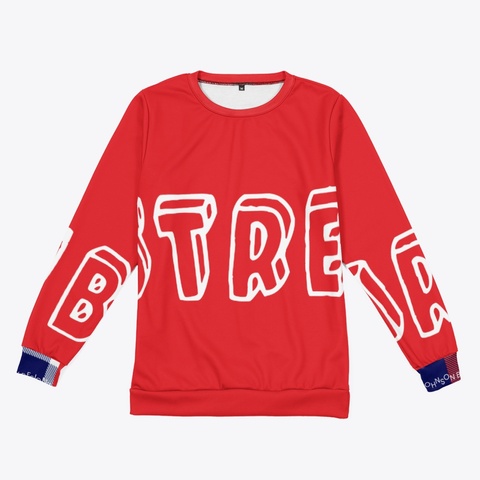 Jb Streetwear Sweater  Red T-Shirt Front
