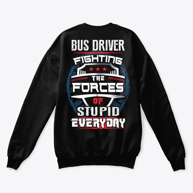 Bus Driver Fighting Forces Hoodie