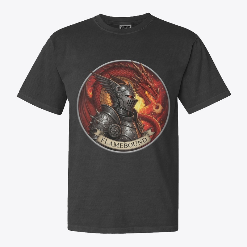 Flamebound Dragon Knight Emblem