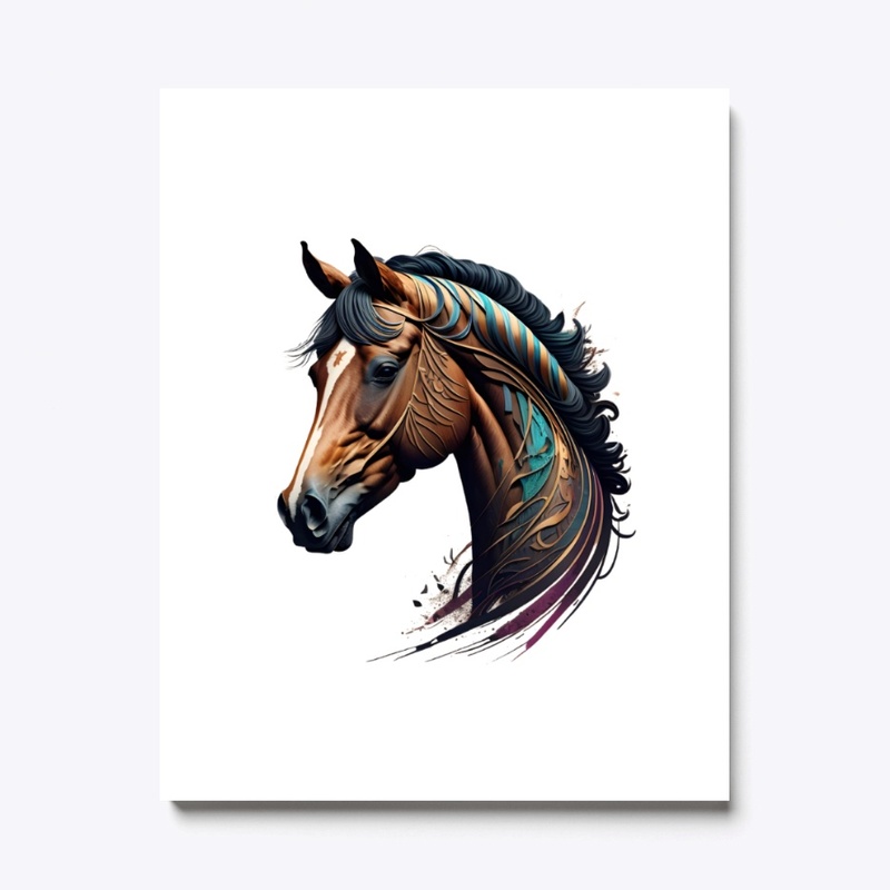 Horse artistic design 
