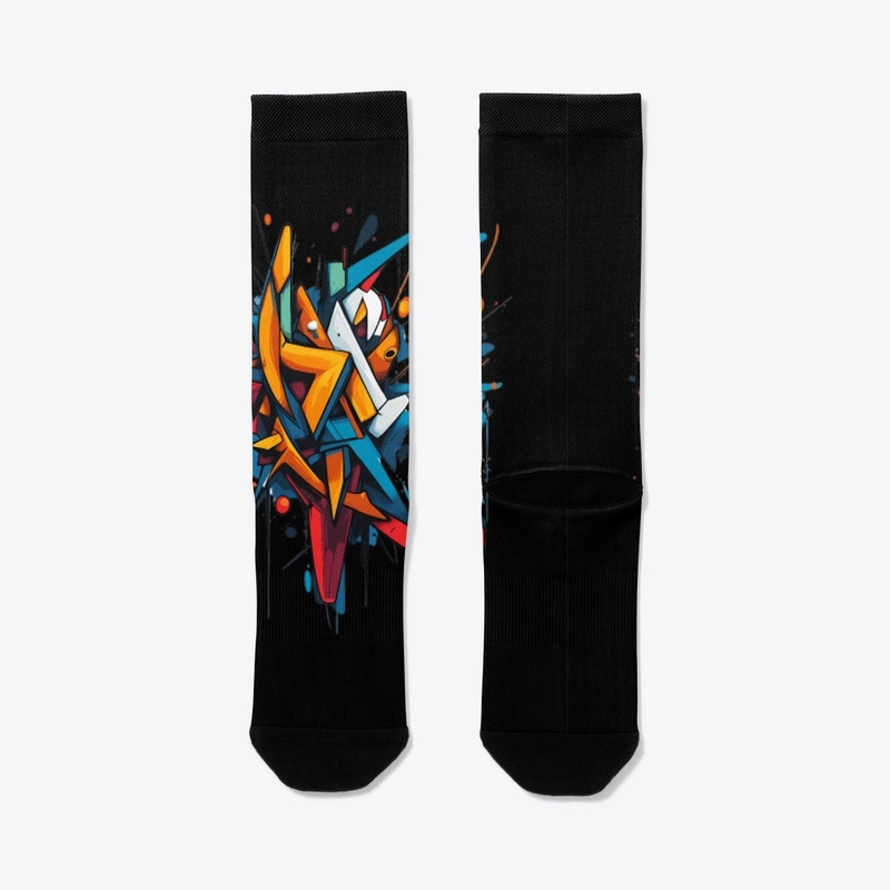 Abstract Graffiti Burst