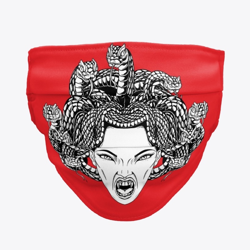 Screaming  Medusa head 