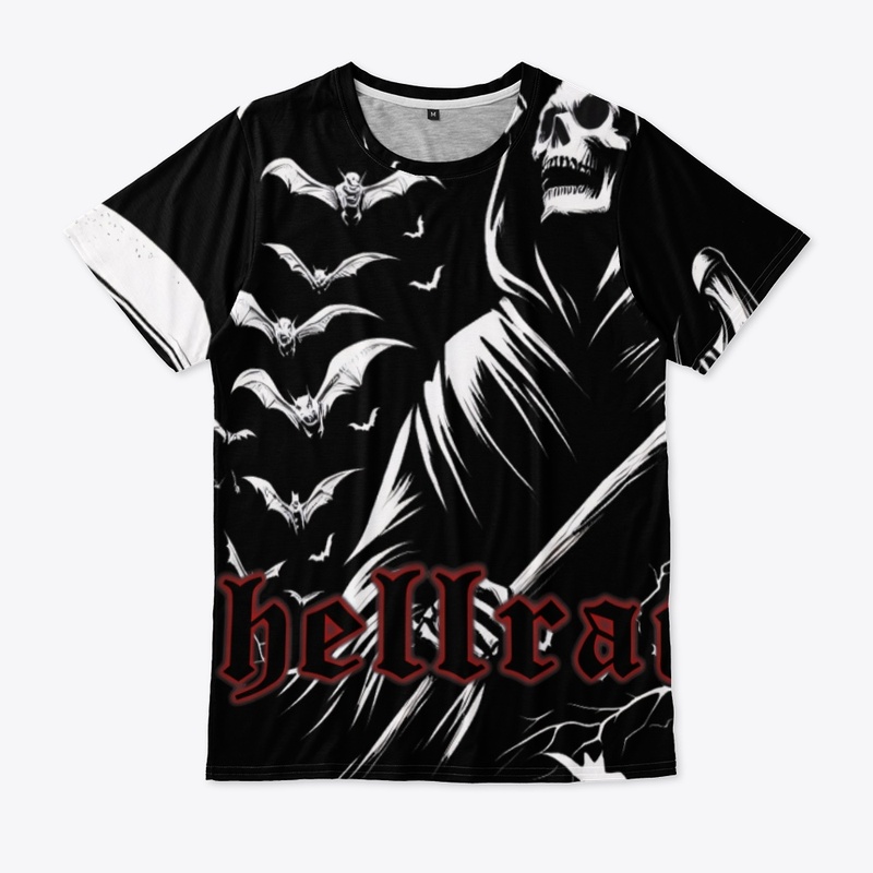 HellRaizer Reaper with Bats Flying