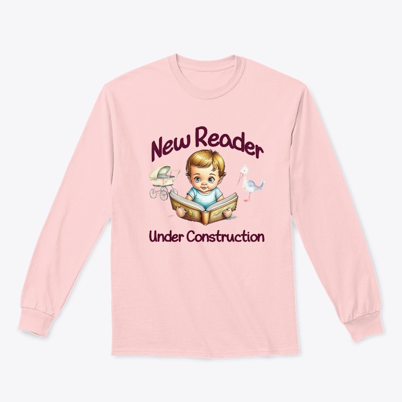 New Reader Under Construction Baby shirt