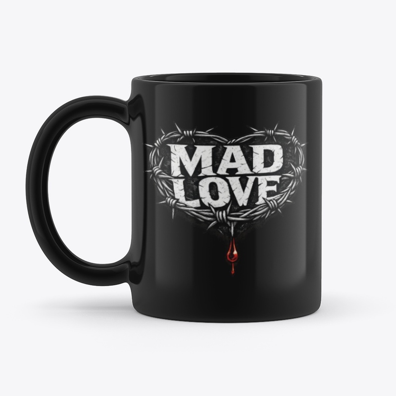 The Mad Love brand mug