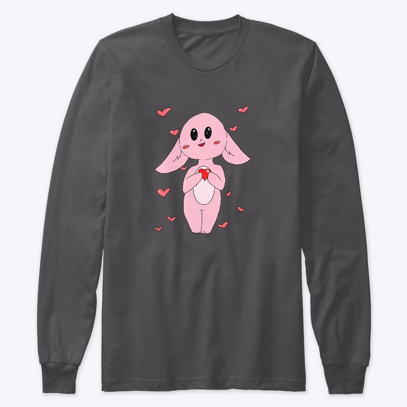 In love Bunny with Hearts