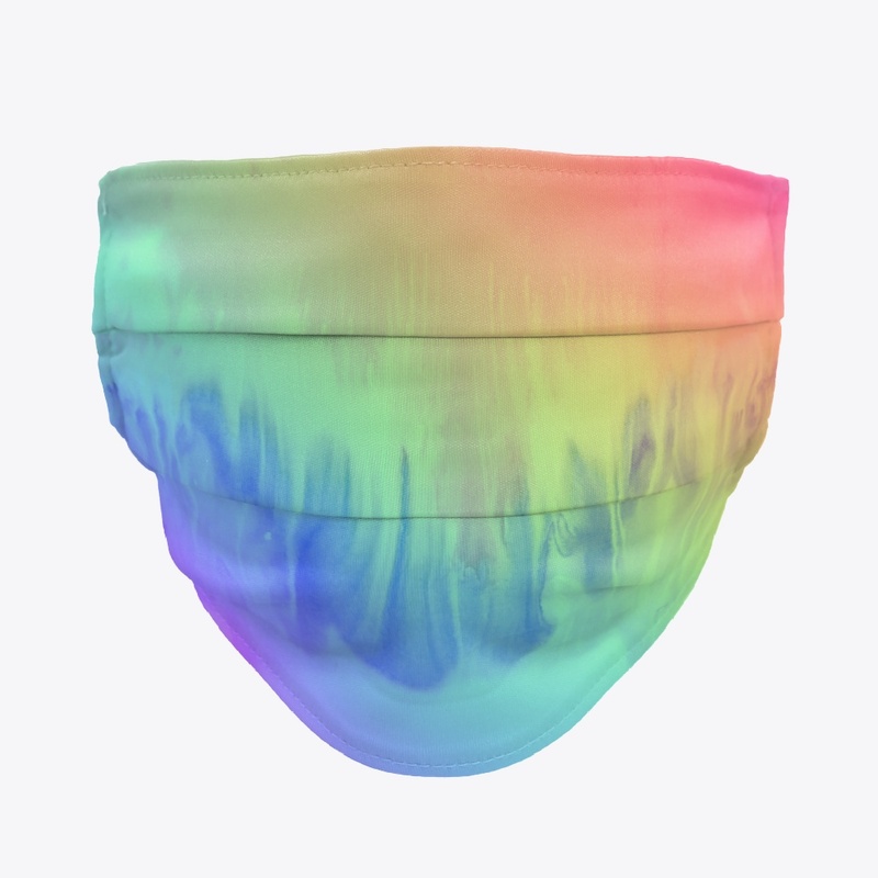 Rainbow Paint Watercolor Pattern