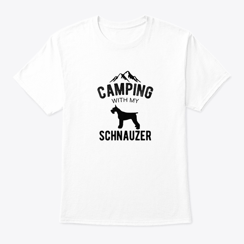 Camping With My Schnauzer Dog Lover
