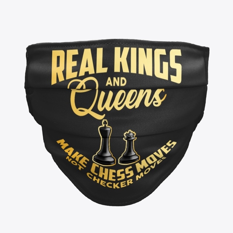 REAL KINGS AND QUEENS MAKE CHESS MOVES
