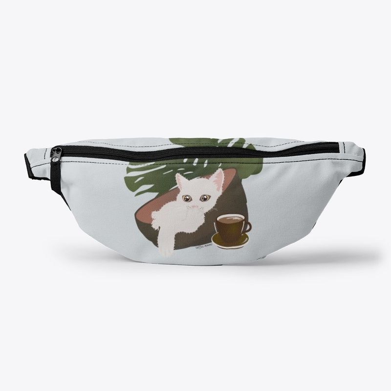 White Cat Coffee and her Montera Plant