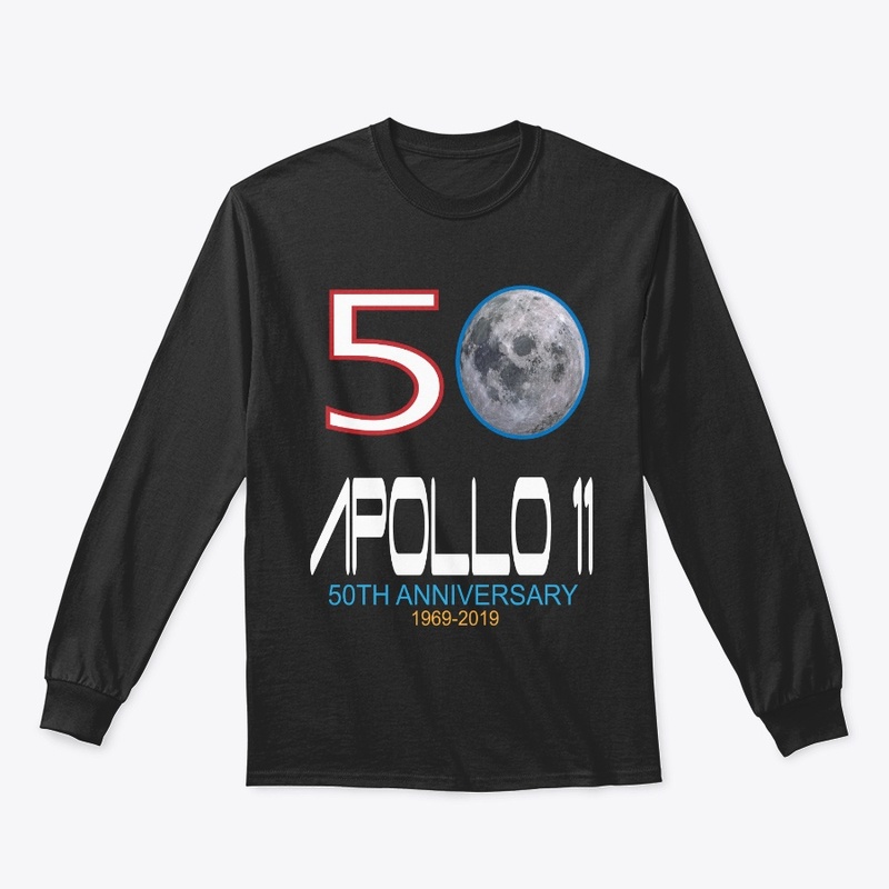 Apollo 11 50TH Anniversary Moon T-Shirt