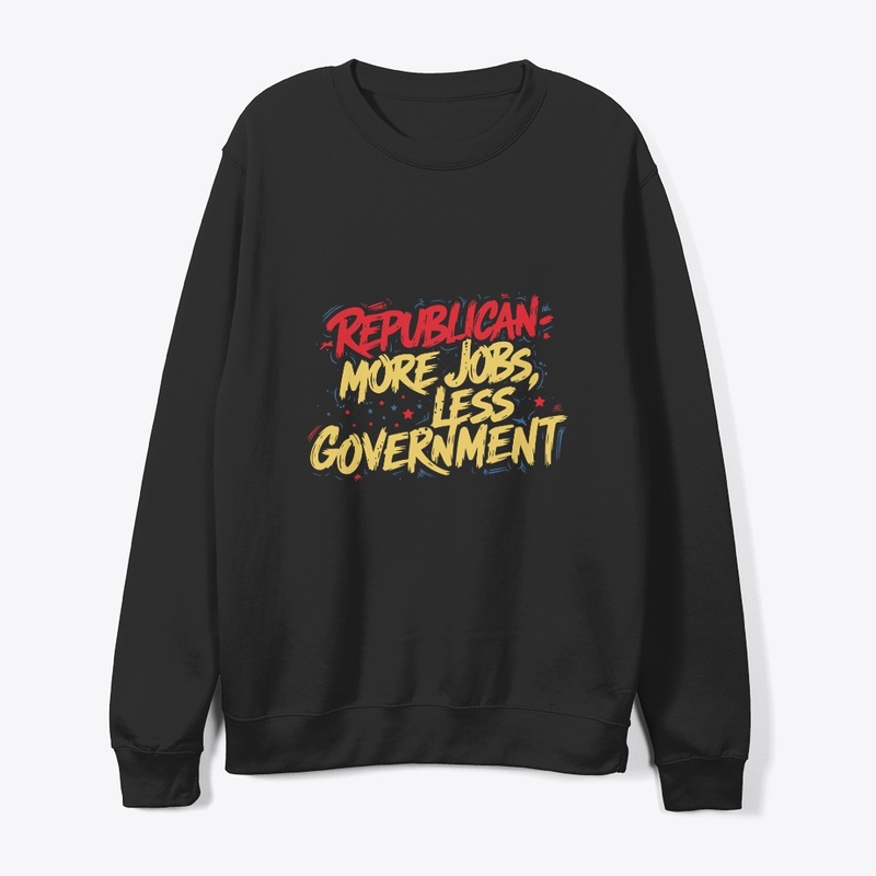 Republican, More Jobs, Less Government