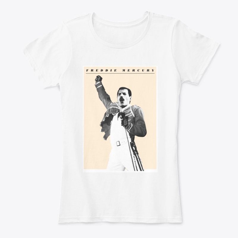 Freddie Mercury Official Shout Punching Air