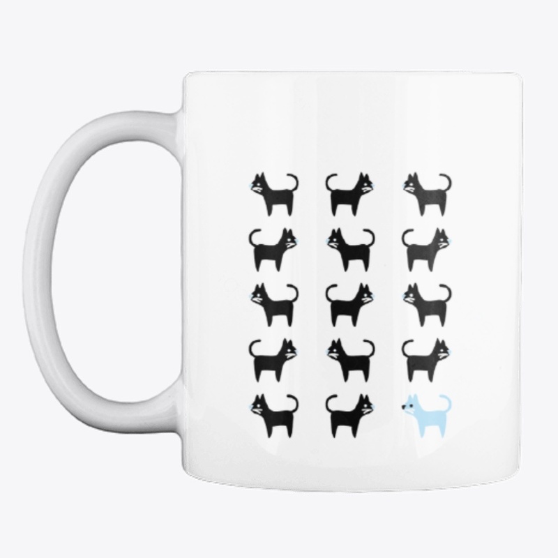 coffee cup ,water bottle, cute of cats