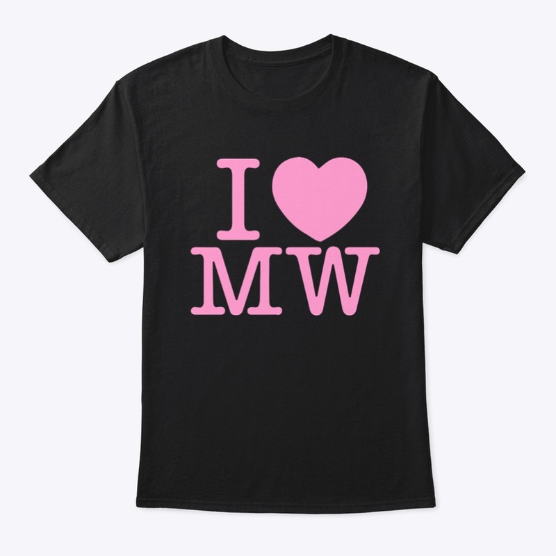 I❤️MW Mens Tees  Pink